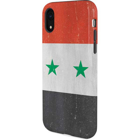 Syria Flag Distressed iPhone XR Pro Case